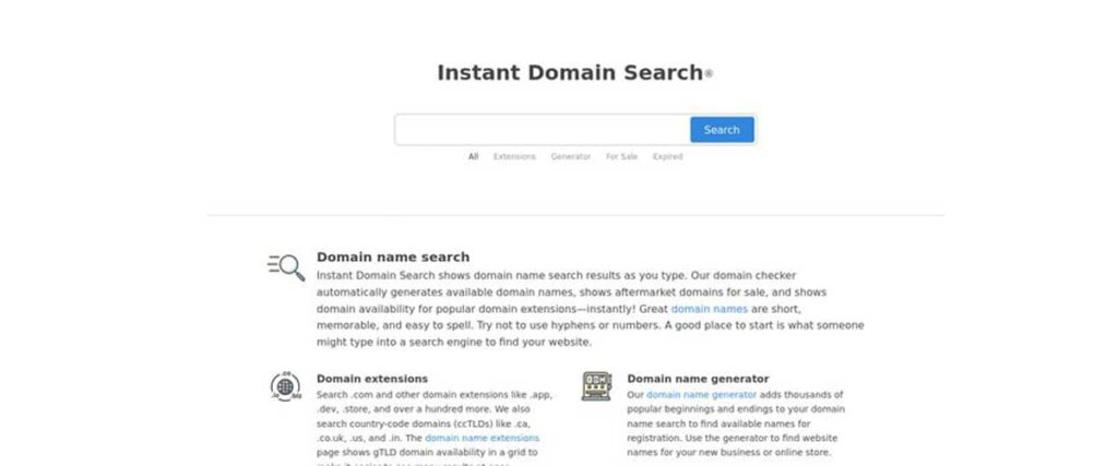Check your domain name!
