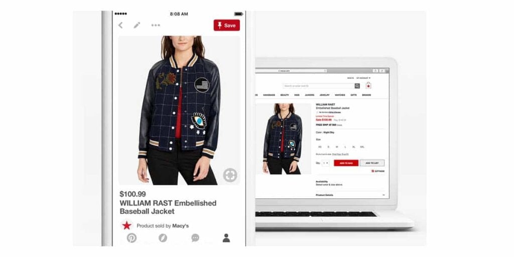 eCommerce marketing on Pinterest