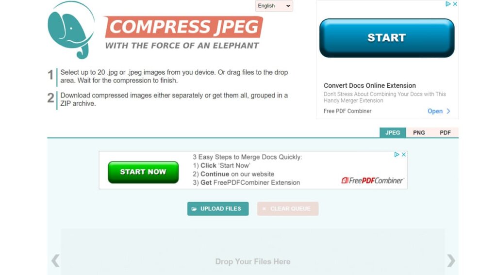 Online compressor tools