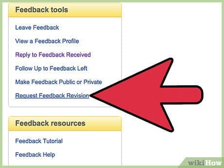 Request eBay feedback removal
