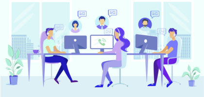 Customer support team