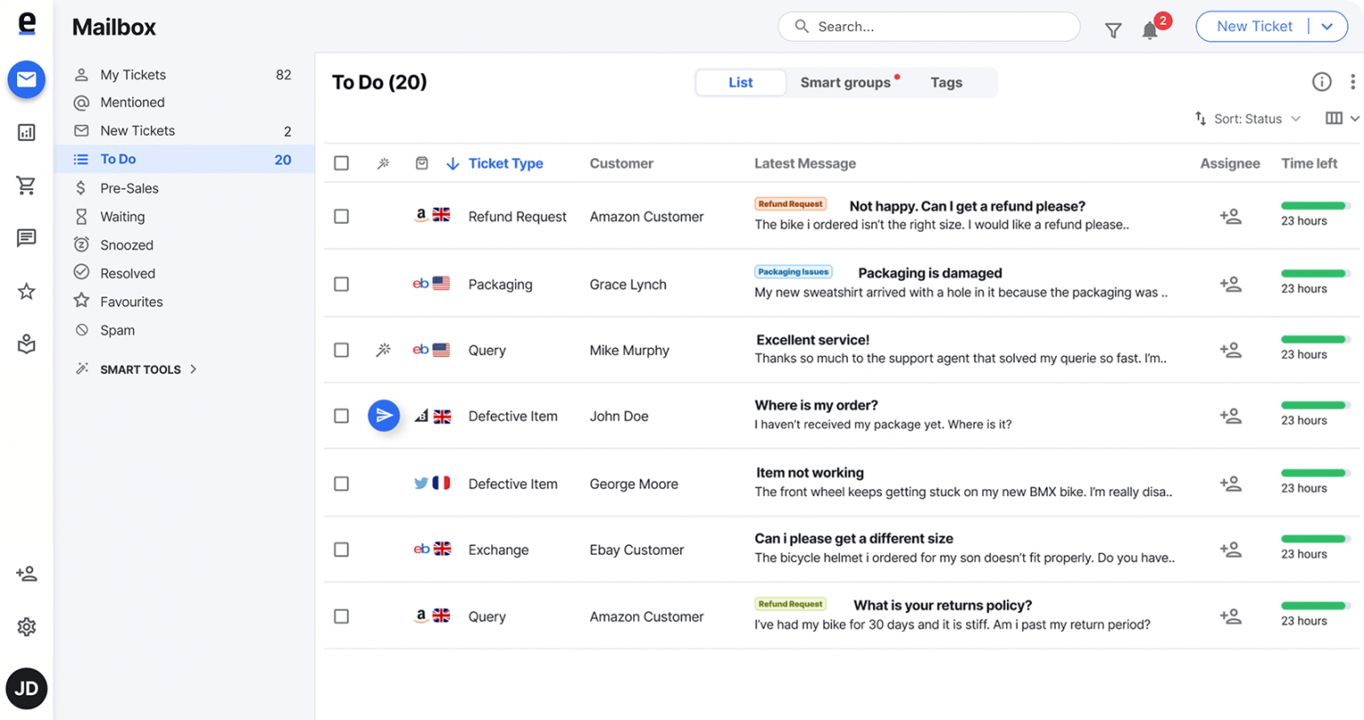 eDesk Product Update: Feb 2021 - eDesk | Faster, smarter customer ...