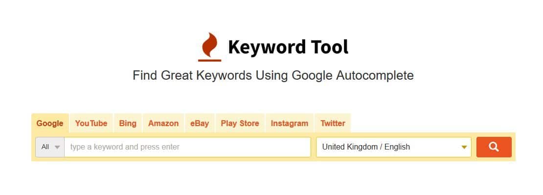 Keyword Tool