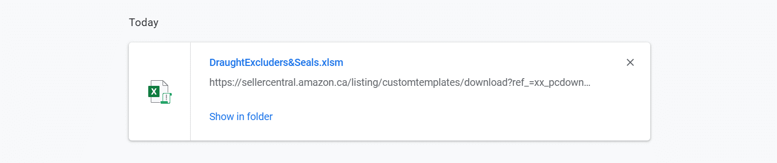 Generate Amazon Template Files