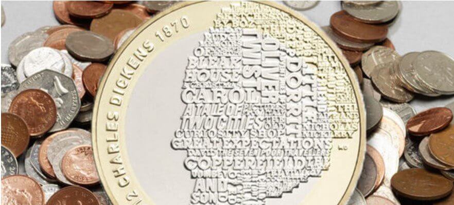 Charles Dickens Coin