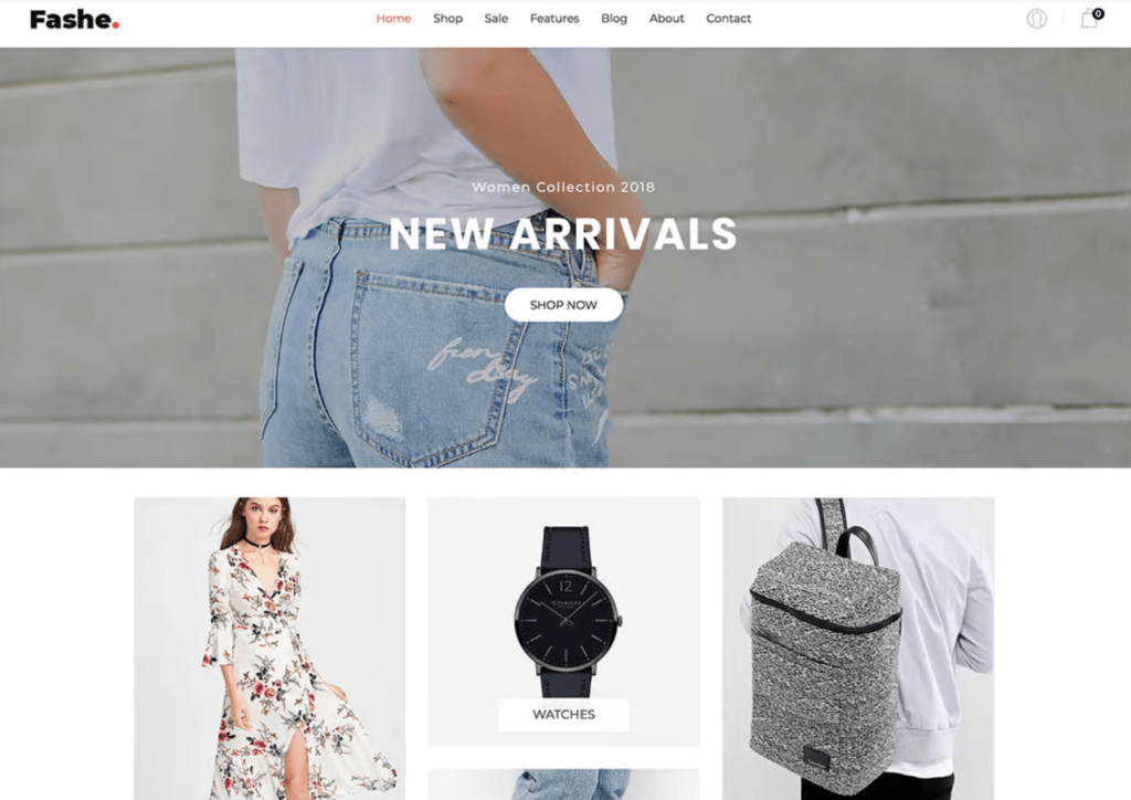 Fashe free Shopify theme