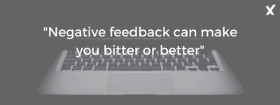 Negative feedback quote