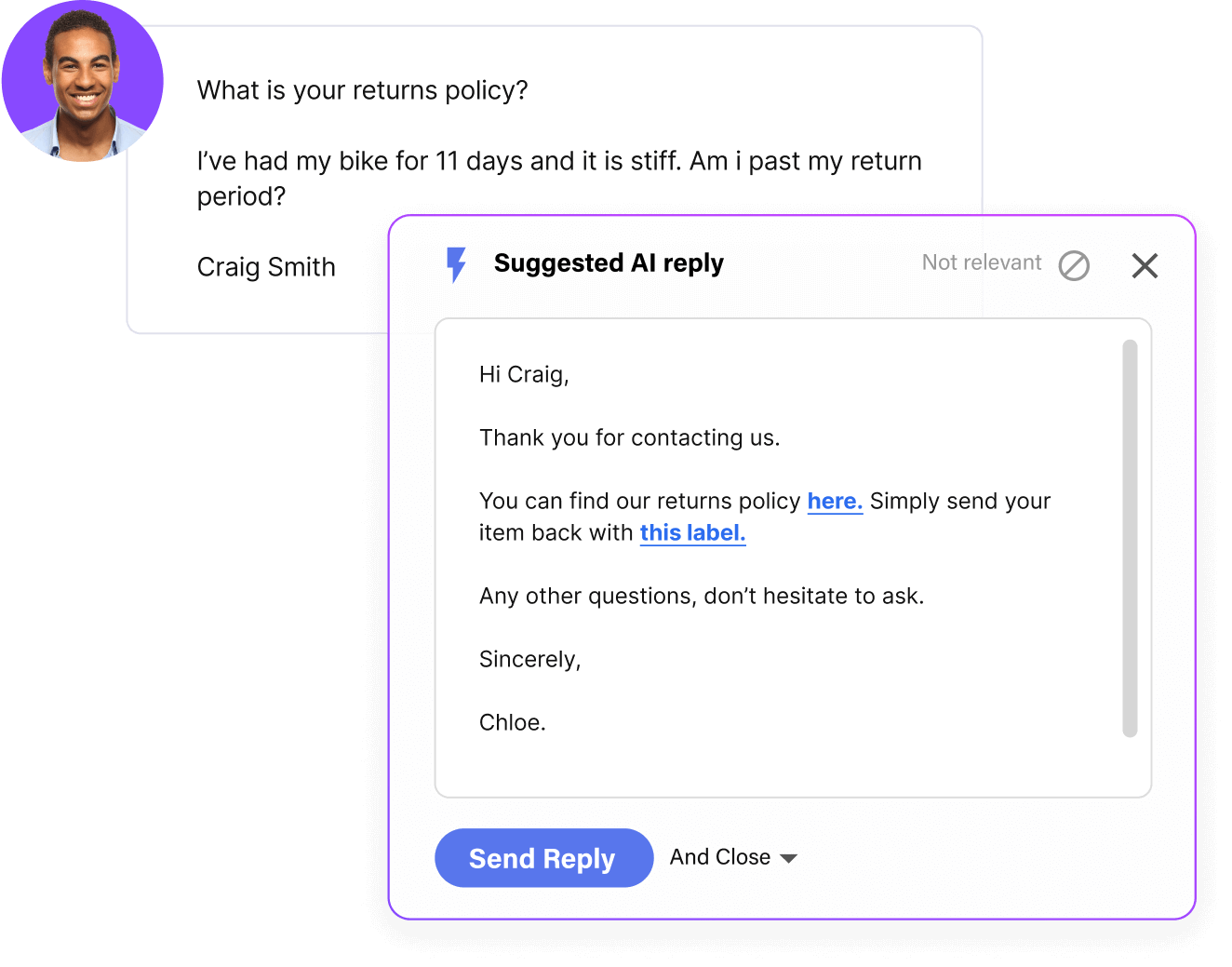 Customer Service Software with AI
