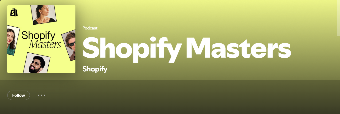 Shopify Masters