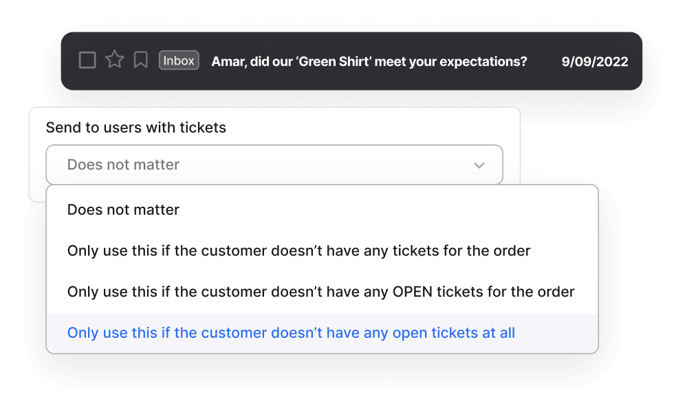 Automate Customer Reviews eDesk Feedback