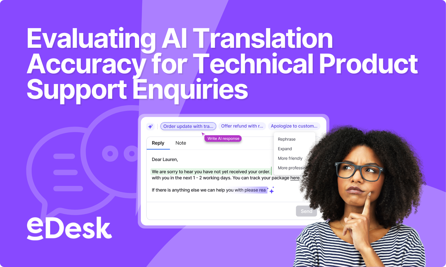 Evaluating AI Translation Accuracy for Technical Product Support Inquiries