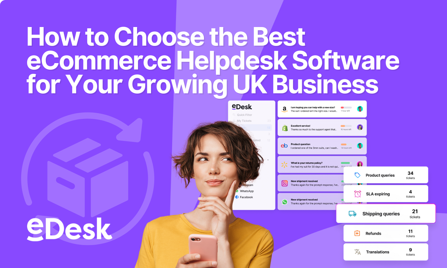 How to Choose the Best eCommerce Helpdesk Software for Your Growing UK Business