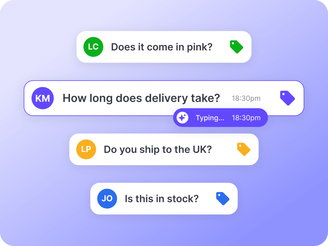 Pre-sale query examples